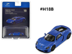 Porsche 918 Spyder Kinsmart PosterCars Hypercar League Collection 1/64