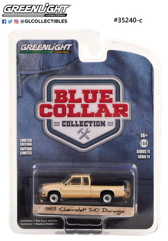 Chevrolet S-10 Durango 1983 Greenlight Blue Collar Collection 1/64