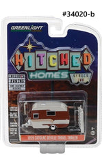 Roulotte Catolac DeVille  Travel Trailer 1959  Hitched Homes Greenlight 1/64