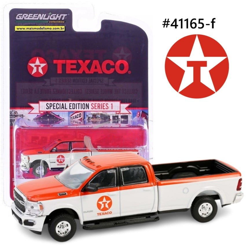 Ram 2500 Pick Up 2023 Texaco Special Edition Series 1  Greenlight 1/24