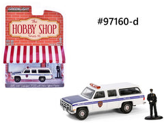 GMC Suburban 2500 1985 Police Hobby Shop Greenlight 1/64