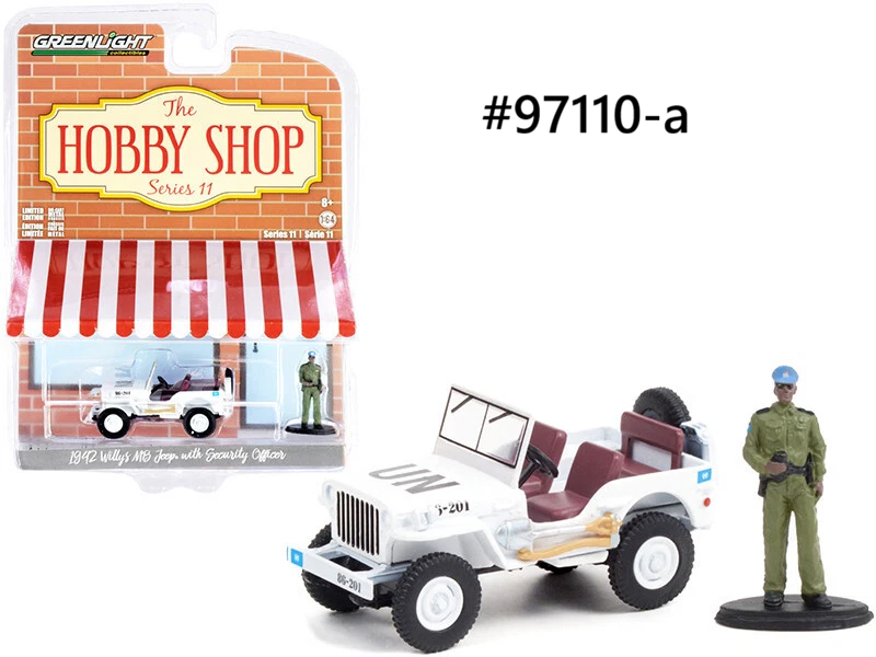 Willys MB Jeep 1942 Hobby Shop Greenlight 1/64