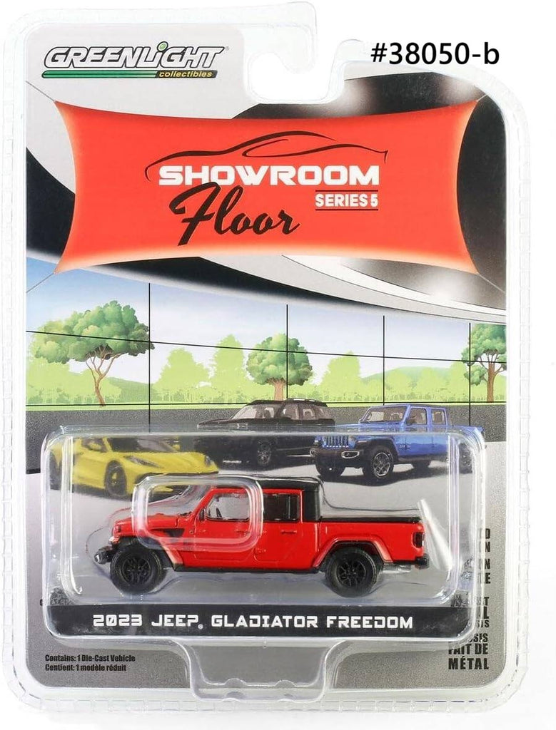 Jeep Gladiator Freedom 2023 ShowRoom Floor Greenlight 1/64