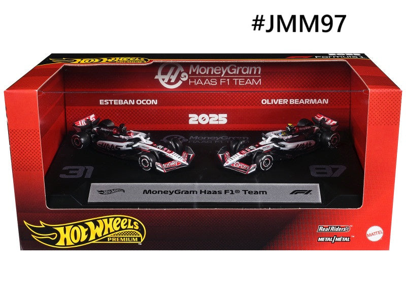 Moneygram Haas F1 Team 2025 HotWheels Premium 1/64