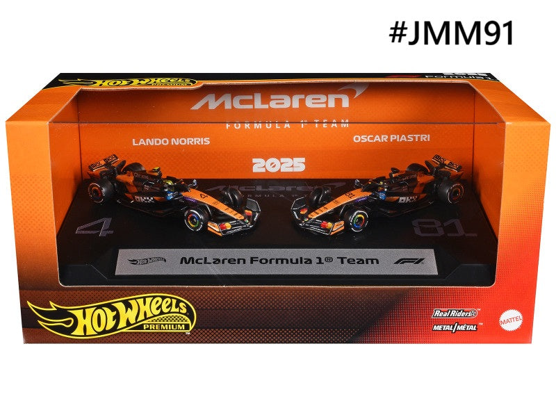 McLaren Formula 1 Team 2025 HotWheels Premium 1/64