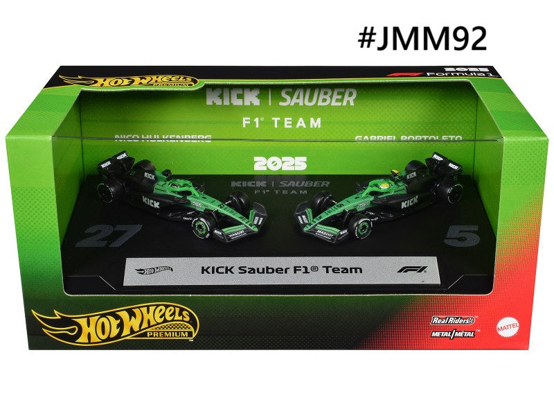 Kick Sauber C45 Formula 1 Team 2025 HotWheels Premium 1/64