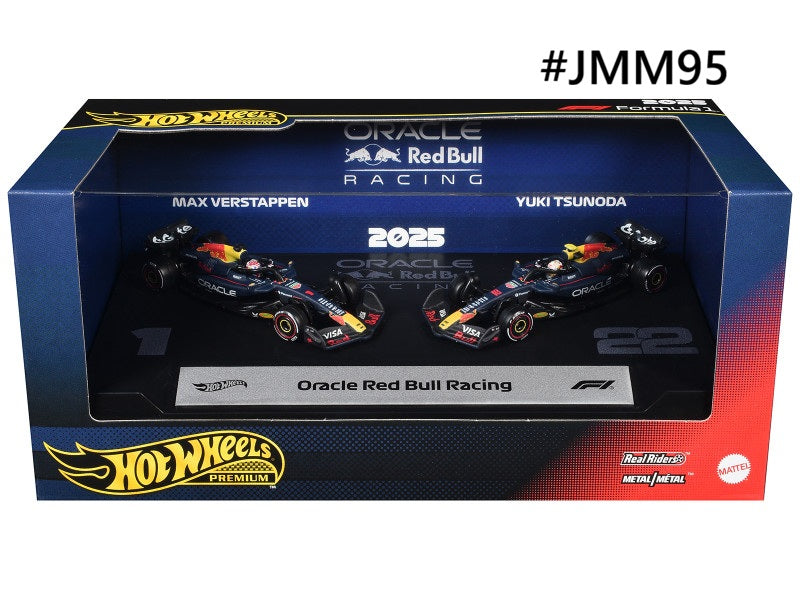 Oracle Red Bull Racing RB21 Formula 1 Team 2025 HotWheels Premium 1/64
