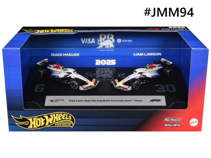 Visa Cash App Racing Bull Formula 1 Team 2025 HotWheels Premium 1/64