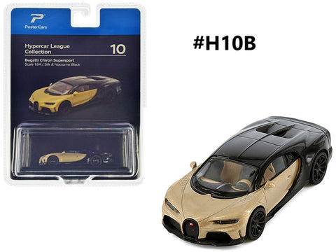 Bugatti Chiron Supersport Kinsmart PosterCars Hypercar League Collection 1/64