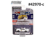 Dodge Diplomat 1988 Police Greenlight Hot Pursuit 1/64