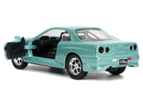 Nissan Skyline GT-R BNR34 Fast and Furious Jada 1/32