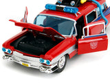 Cadillac 1959 Ambulance Ghostbusters ECTO-1 Jada Hollywood Rides 1/24