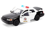 Ford Crown Victoria Police Fast and Furious Jada 1/32