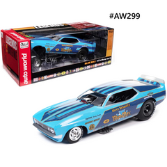 Ford Mustang Blue Max Funny Car 1973 Auto World Legends of The Quarter Mile Harry Schmidt's Blue Max