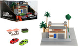 Toretto Cafe Fast & Furious Jada Toys Nano Scene 1/87