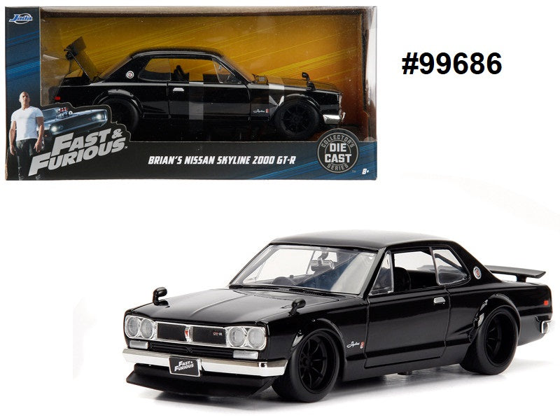 Nissan Skyline 2000 GT-R Fast & Furious Jada 1/24