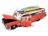 Cadillac Eldorado Ambulance Surf Shark 1959 Auto World 1/18