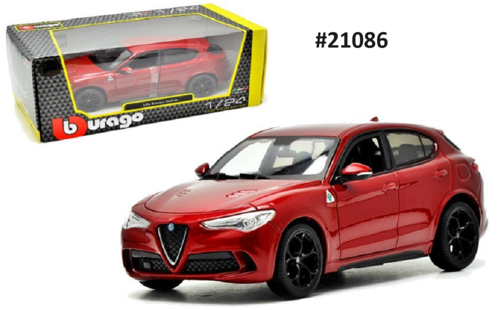 Alfa Romeo Stelvio Burago 1/24