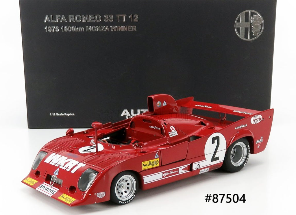 Alfa Romeo 33 TT 12 AUTOart Signature 1/18