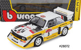 Audi sport Quattro S1 E2 1985 Burago 1/24