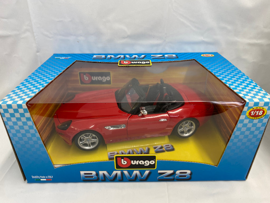 BMW Z8 Burago échelle 1:18 – Modèle Réduit Métal Gris – Collectionneur – Offre Groupée Personnalisée