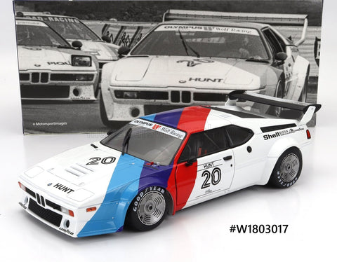 BMW M1 Procar Series Donington Park 1979 WERK 83 1/18