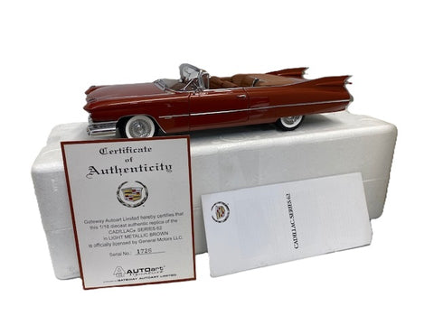 Cadillac Series 62 Convertible 1959 AUTOart Signature 1/18