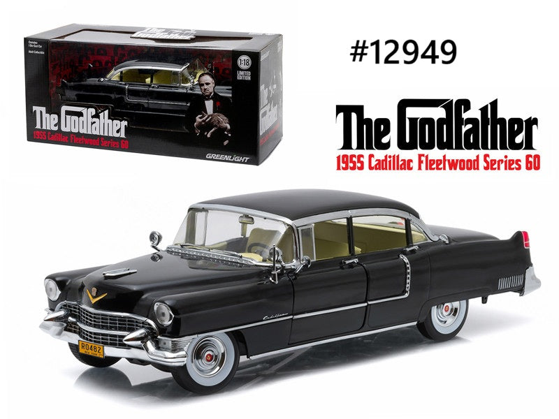 Cadillac Fleetwood Series 60 1955 The Godfather Greenlight 1/18