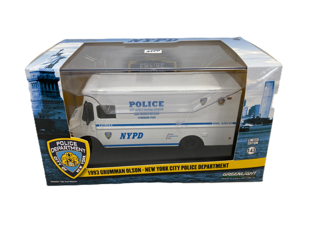 Grumman Olson 1993 NYPD Greenlight 1/43