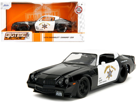 Chevrolet Camaro Z28 1979 Police Jada Big Time Muscle 1/24