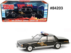 Chevrolet Caprice Police Sherif Car 1981 Thelma & Louise Greenlight Hollywood 1/24