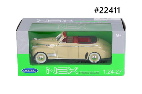 Chevrolet Special Deluxe Convertible 1941 Welly NEX 1/24