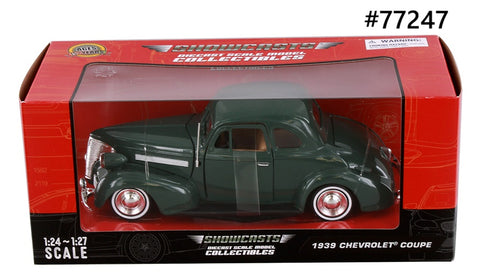 Chevrolet Coupe Hardtop 1939 Showcasts 1/24
