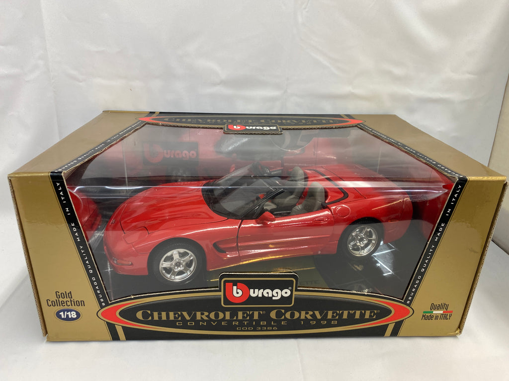 Chevrolet Corvette Convertible 1998 Burago 1/18