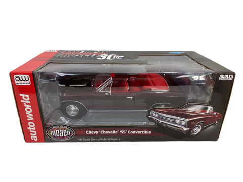 Chevrolet Chevelle SS 396 Convertible 1967 Auto World 1/18