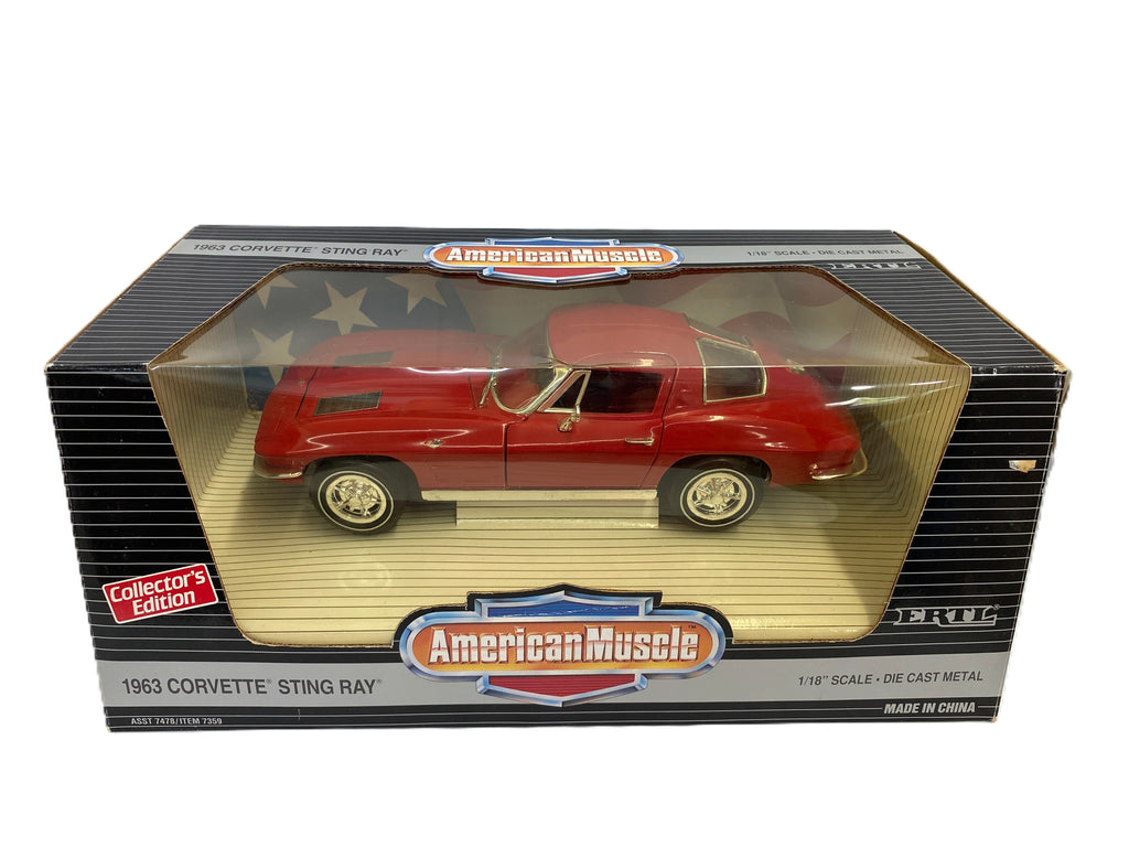 Chervolet Corvette Sting Ray 1963 ERTL American Muscle 1/18