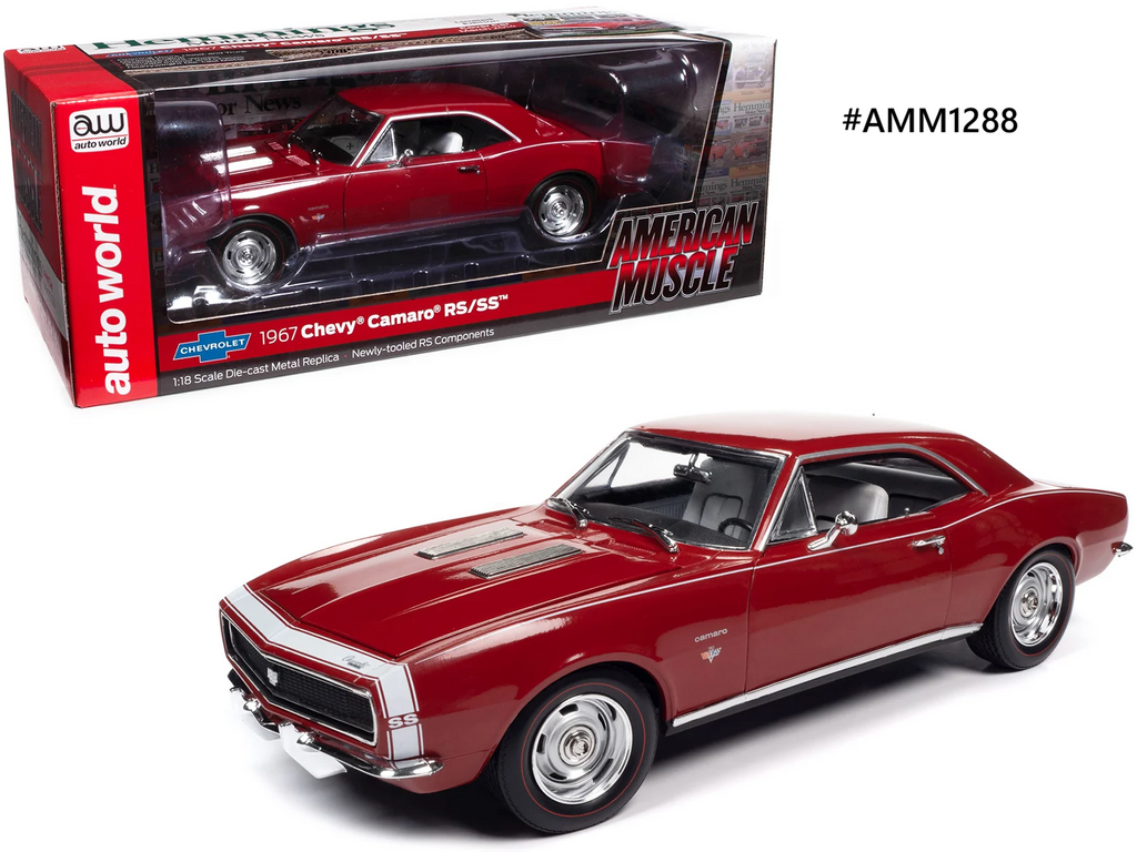 Chevrolet Camaro RS/SS 1967 Auto World 1/18