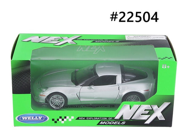 Chevrolet Corvette Z06 Hardtop 2007 Welly NEX 1/24