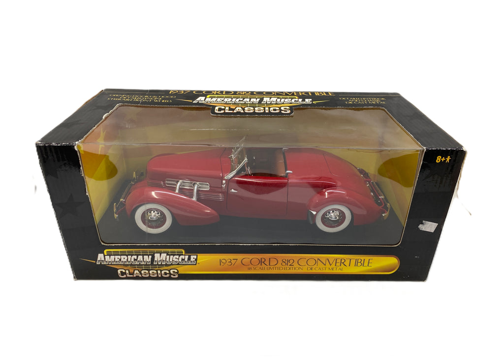 Cord 812 Convertible 1937 ERTL American Muscle Classics 1/18