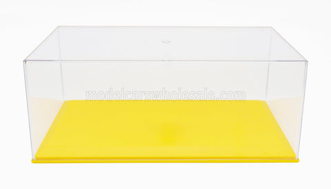 Présentoir (show case) 1/18 Base Jaune