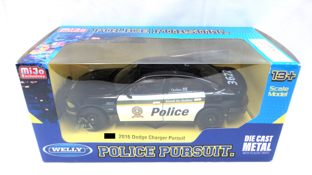 Dodge Charger Police SQ  2016 Welly 1/26