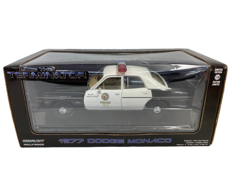 Dodge Monaco Metropolitan Police 1977 Greenlight Hollywood 1/24