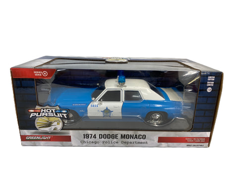 Dodge Monaco 1974 Police Greenlight 1/24