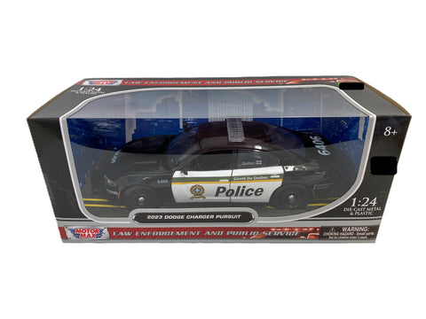Dodge Charger Police SQ  2023 Motor Max 1/24