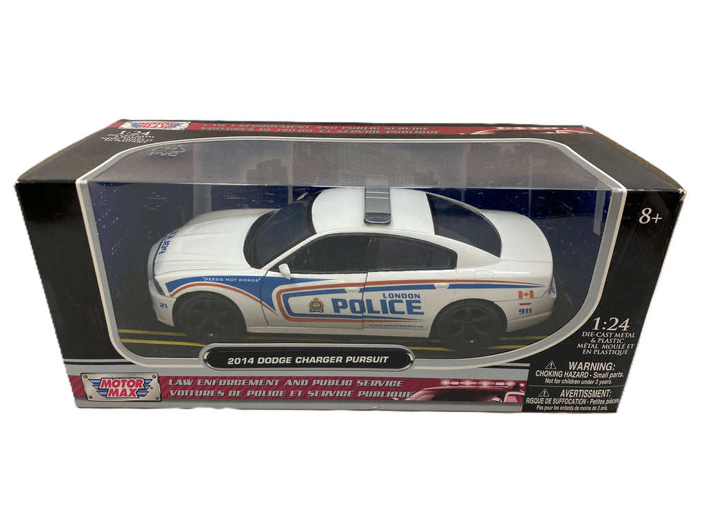 Dodge Charger Police Pursuit 2014 Motor Max 1/24