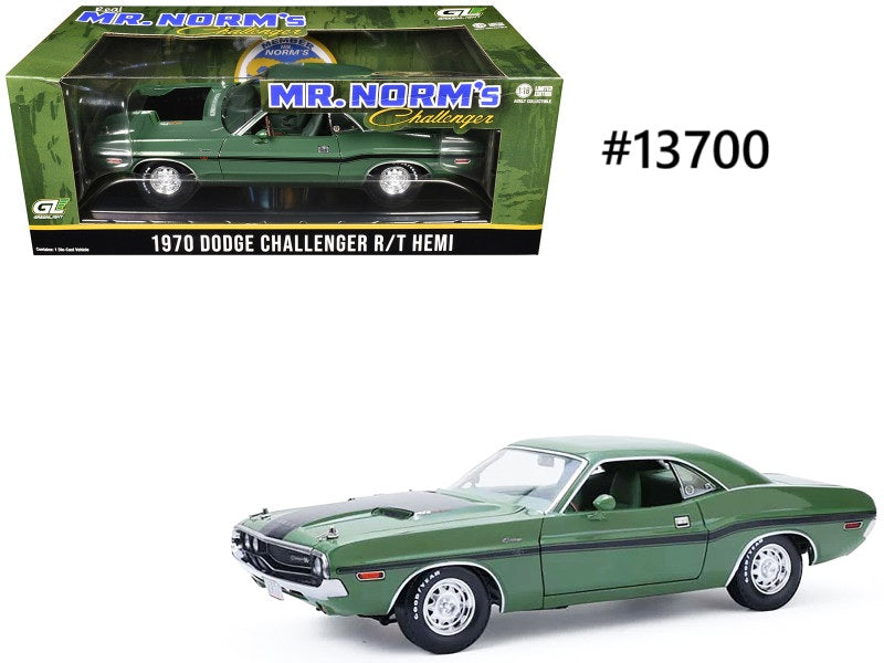 Dodge Challenger R/T Hemi MR. Norm's Greenlight 1/18