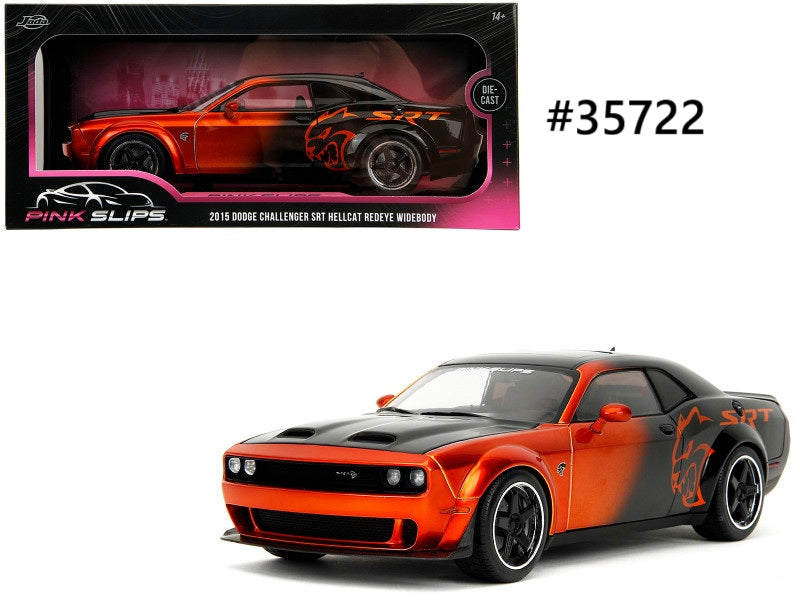 Dodge Challenger Hellcat SRT 2015 Jada Pink Slips 1/18