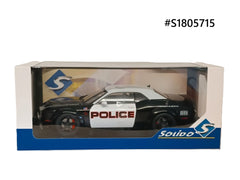 Dodge Challenger Demon SRT HellCat 2023 Police Solido 1/18