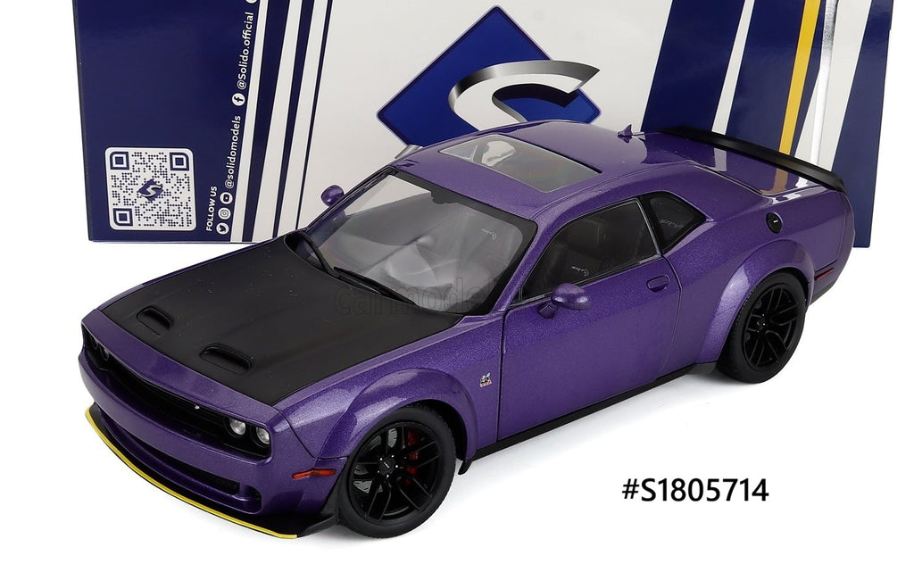 Dodge Challenger SRT HellCat Widebody 2023 Solido 1/18