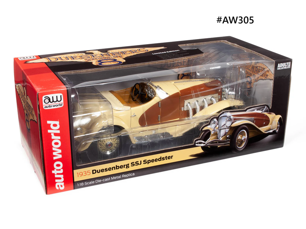Dusenberg SSJ Speedster 1935 Auto World 1/18